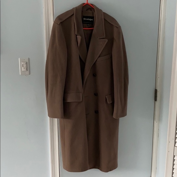 Camel Wool Coat Vintage - Picture 4 of 7
